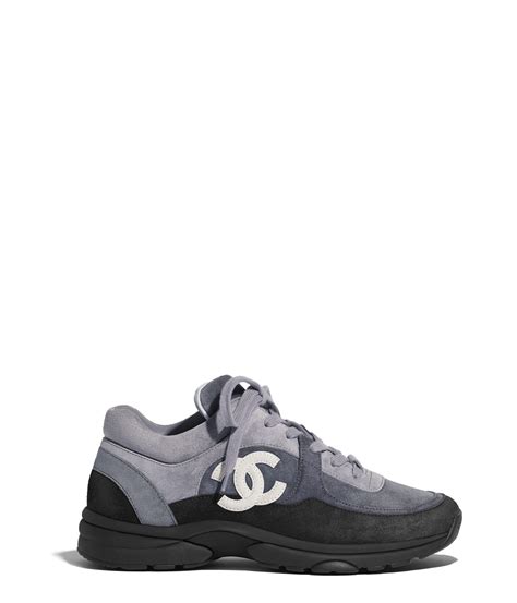 men chanel sneaker|Chanel suede sneakers.